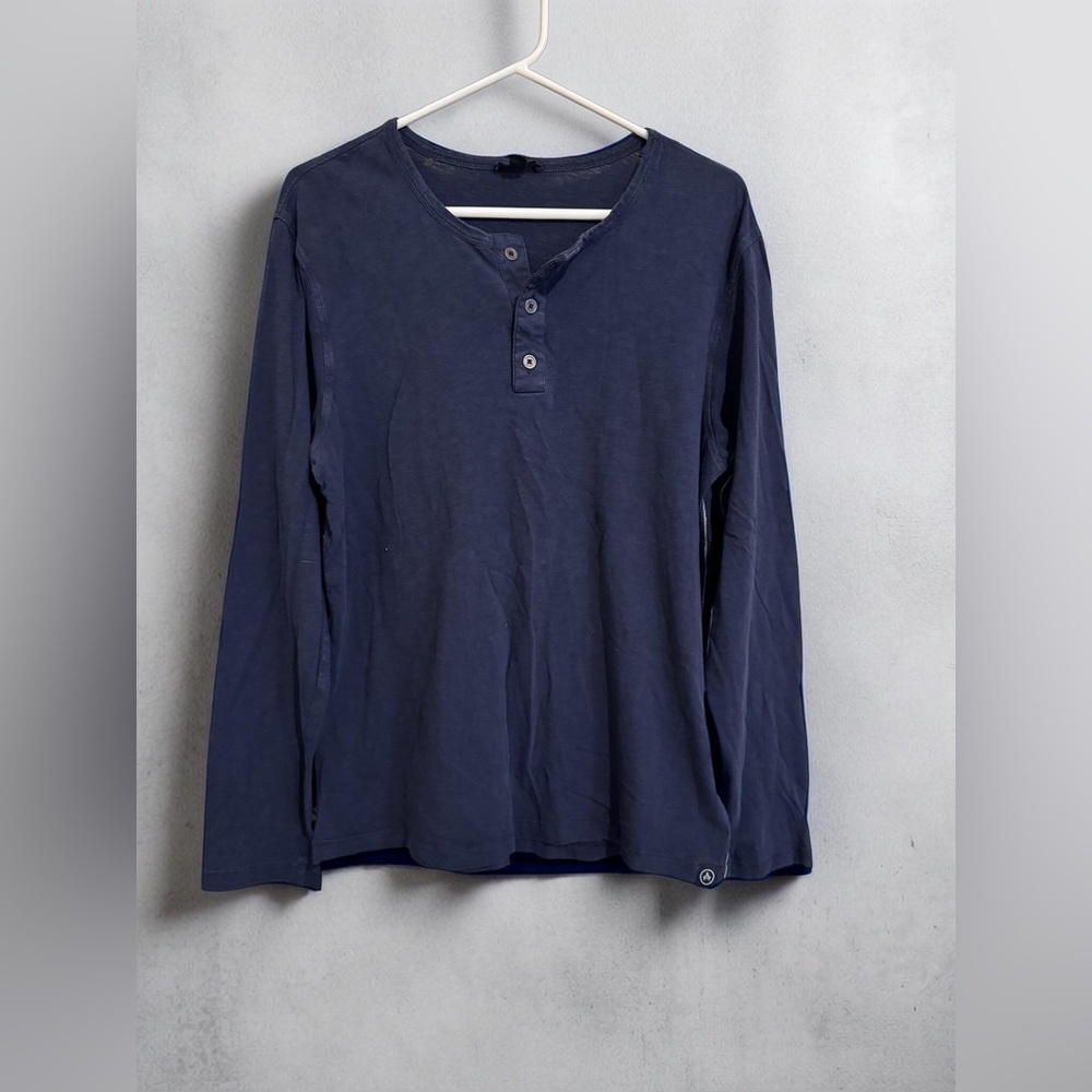 Men's Navy Long Sleeve Aether Shirt